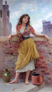 De waterdrager door Eugene de Blaas