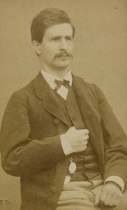 Portret van Rossel Louis, (bekend als Randal), (1844-1871), (officier, lid van de Commune, neergeschoten)