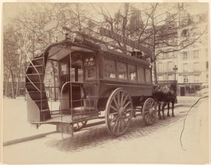Omnibus door Eugène Atget