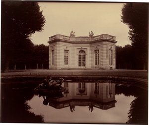 Trianon, Pavillon Français door Eugène Atget