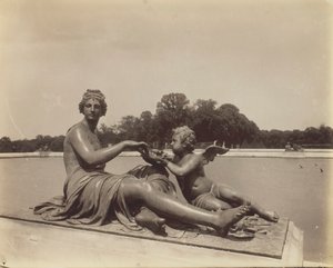 Versailles, hoek van het park, 1901