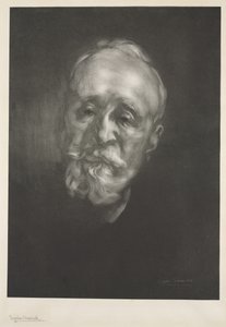 Puvis de Chavannes, 1897 door Eugène Carrière