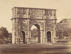 Arco di Constantino, 1848-1852 door Eugène Constant