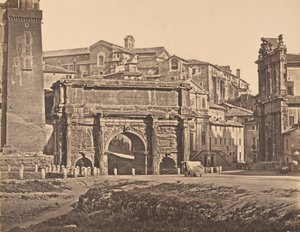 Arco di Settimio Severo door Eugène Constant