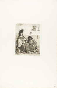 Algerijnse Jodin door Eugène Delacroix