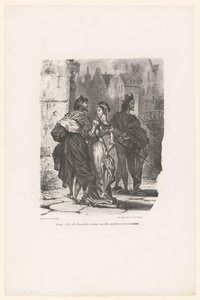 Faust probeert Grietje te verleiden