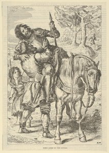Goetz Geholpen door de Zigeuners, na 1845 door Eugène Delacroix