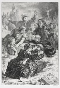 Hamlet: Hamlet en Laertes in het Graf van Ophelia