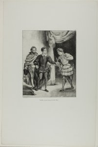 Hamlet en Guildenstern, plaat 6 uit Hamlet