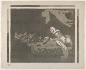Interieur van een militair ziekenhuis, 1828 of eerder