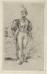 Man in wapenrusting, 1833