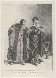 Polonius en Hamlet, 1834-43
