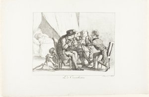 Het consult door Eugène Delacroix