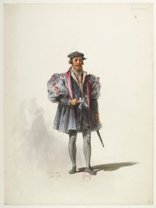 Btv1b84558104 07 - Saint-Saëns - Henry VIII - Kostuummodellen - Lacoste - 7. Seigneur door Eugene Lacoste