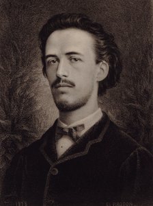 Portret van de componist Benjamin Godard 1849-1895 door Eugène Louis Pirodon
