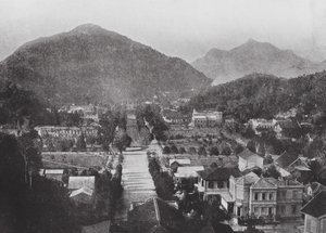 Brazilië: Petropolis, het Simla van Brazilië (z/w foto) door European Photographer