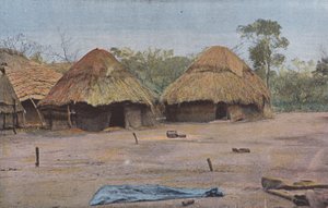 Dahomeense Hut, Noordelijke Regio door European Photographer