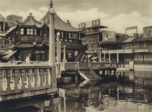 China, theehuis in Shanghai