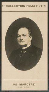 Emile-Louis-Gustave des Hayes De Marcere, Politicus door European Photographer