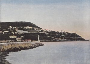 Ingang van de Haven van Nice en Mont Boron door European Photographer