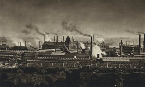 Duitsland, Krupp staalfabrieken door European Photographer