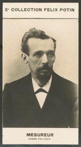 Gustave-Emile Mesureur, Politicus door European Photographer