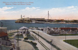 Havana, Cuba: Malecon, Punta en Morro Kastelen