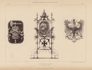 Ijzerwerk: smeedijzeren werken (z/w foto)