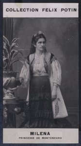Milena, Prinses van Montenegro