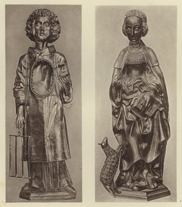 Munster i W, Die heilige Agnes; Minden, St Laurentius door European Photographer