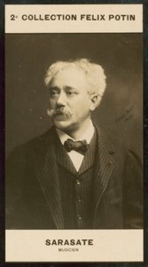 Pablo Martin Meliton de Sarasate, Musicus door European Photographer