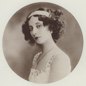 Pavlova in 1910 (z/w foto) door European Photographer