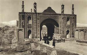 Perzië, Teheran, Stadspoort door European Photographer