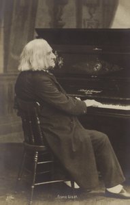 Portret van Franz Liszt