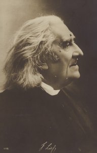 Portret van Franz Liszt door European Photographer