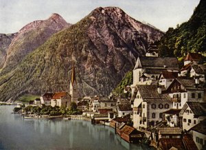 Salzkammergut, het Meer van Hallstatt