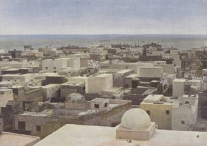 Uitzicht op de stad Sfax