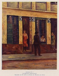 5 Annagasse, in de rosse buurt van Hamburg door European School