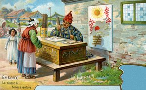 Een waarzegger in Korea, 1904