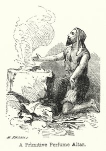 Een primitief parfumaltaar door European School
