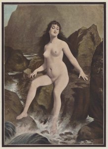 Een sirene, een wezen uit de Griekse mythologie door European School