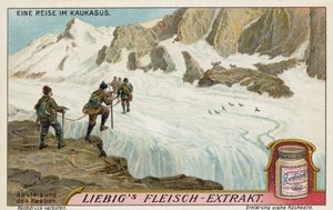 Beklimming van de berg Kazbek door European School