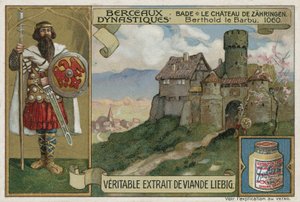Baden: Zähringen Kasteel en Berthold II, hertog van Karinthië, 1060