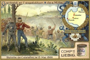 Slag bij Calatafimi, Sicilië, 15 mei 1860