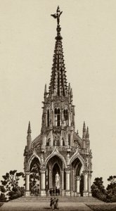 Brussel: Het Monument van Koning Leopold I door European School