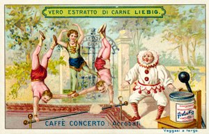 Caffe-concerto: acrobaten