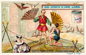 Caffe-concerto: koorddansers door European School