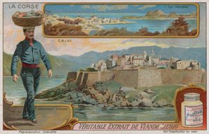 Calvi, Isula Rossa en een visser door European School