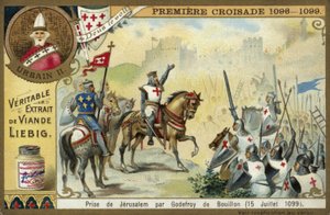 Inname van Jeruzalem door Godfried van Bouillon, Eerste Kruistocht, 15 juli 1099