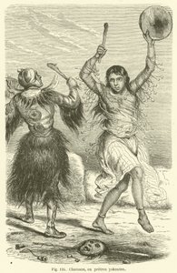 Sjamanen, of Yakut-priesters